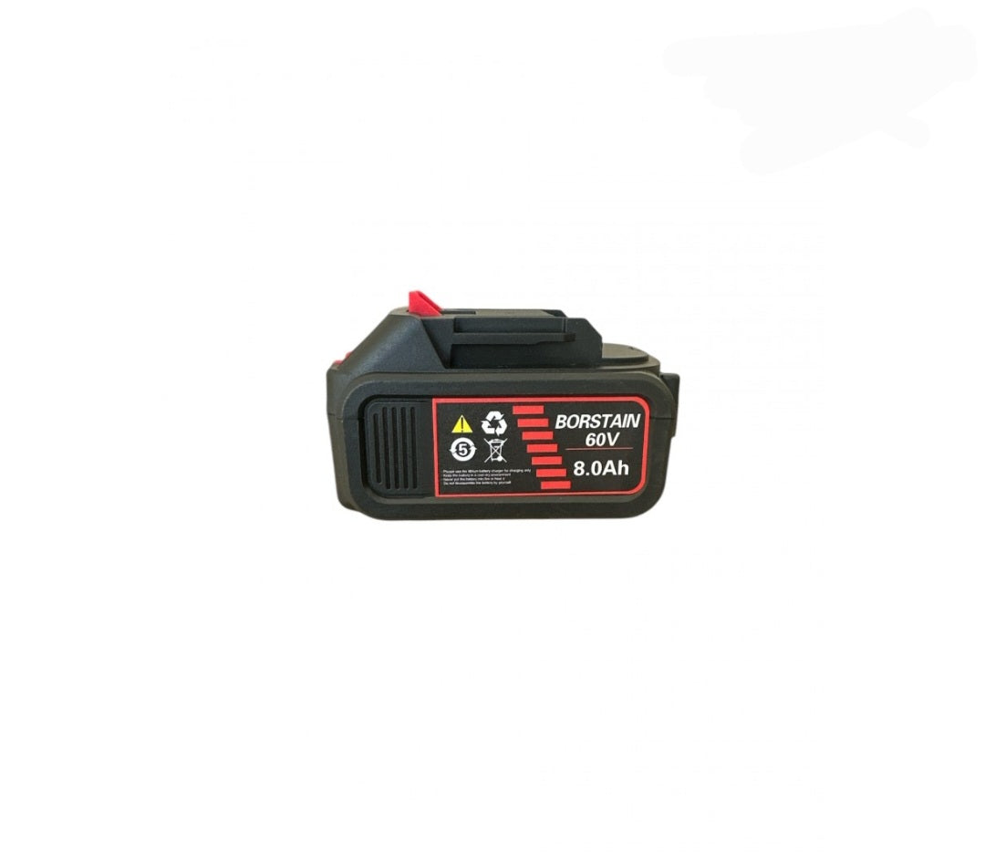 BORSTAIN ΕΠΑΝΑΦΟΡΤΙΖΟΜΕΝΟ ΚΡΟΥΣΤΙΚΟ-ΔΡΑΠΑΝΟΚΑΤΣΑΒΙΔΟ 60V ΜΕ 2 ΜΠΑΤΑΡΙΕΣ 8.AH