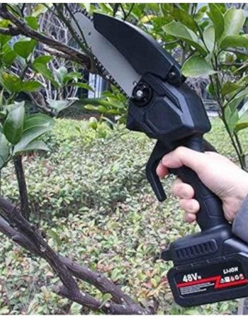 Κλαδευτικό Αλυσοπρίονο Μπαταρίας 15CM 48V Li-ion - Ελαφρύ & Ισχυρό για Κλάδεμα